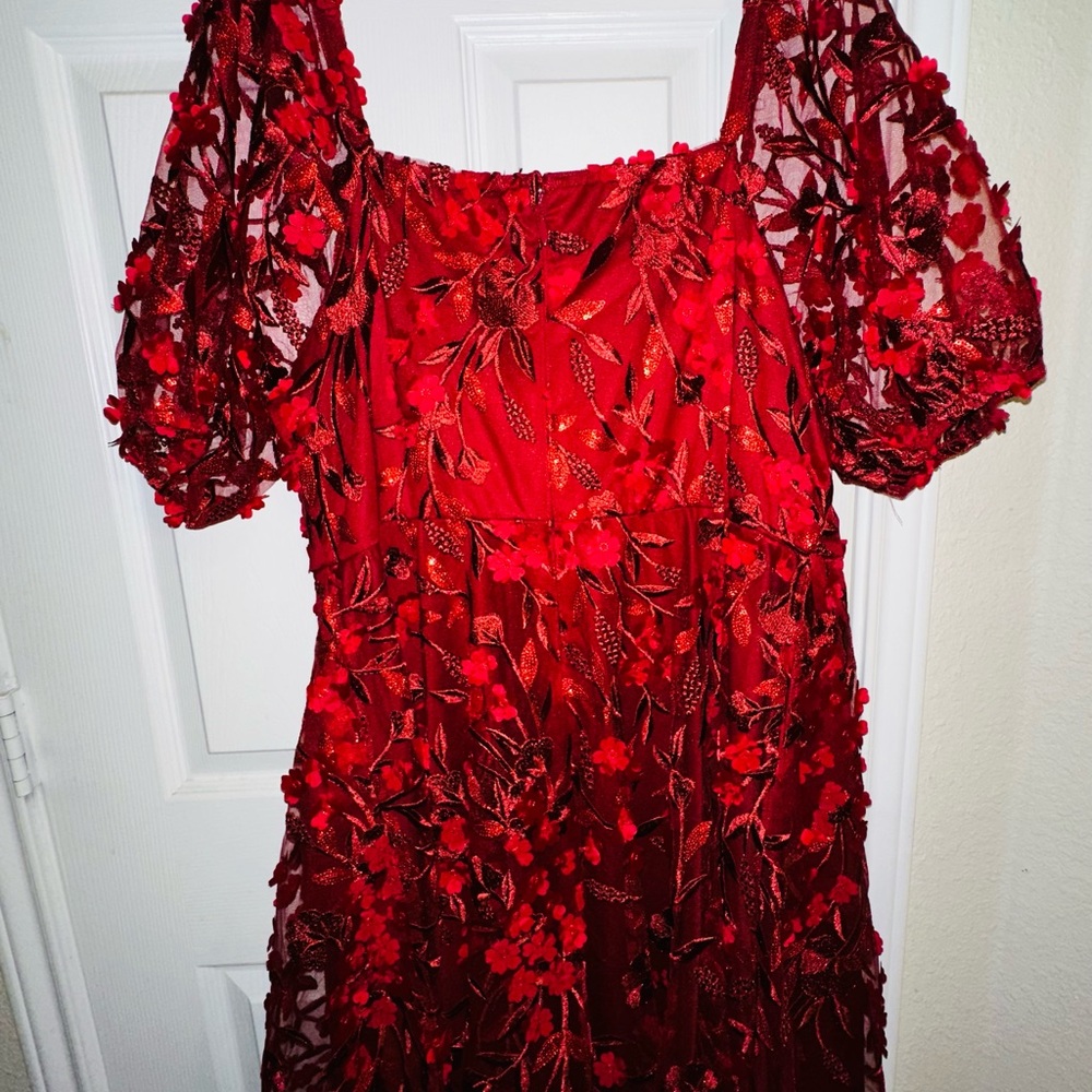 Torrid Vibrant Red Dress